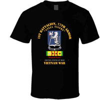 Load image into Gallery viewer, Army - 1st Bn 77th Armor W 8 Vn Campaign Stars Classic T Shirt, Crewneck Sweatshirt, Hoodie, Long Sleeve