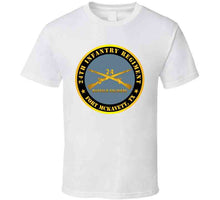 Load image into Gallery viewer, Army - 24th Infantry Regiment - Fort Mckavett, Tx - Buffalo Soldiers W Inf Branch Classic T Shirt, Crewneck Sweatshirt, Hoodie, Long Sleeve