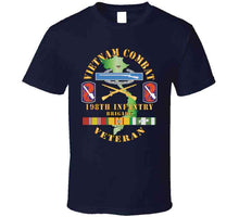 Load image into Gallery viewer, Vietnam Combat Infantry Veteran W 198th Inf Bde Ssi X 300 T Shirt