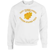 Load image into Gallery viewer, Navy - Navy Nurse Corps Pin Branch Retired W Txt Classic T Shirt, Crewneck Sweatshirt, Hoodie, Long Sleeve