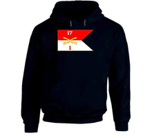 Load image into Gallery viewer, Army - 1st Squadron, 17th Cavalry Guidon Classic T Shirt, Crewneck Sweatshirt, Hoodie, Long Sleeve