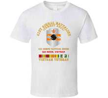 Load image into Gallery viewer, Army - 41st Signal Bn Combat Area Vn Vet W Svc Ribbon - Qui Nhon X 300 Classic T Shirt, Crewneck Sweatshirt, Hoodie, Long Sleeve
