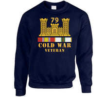 Load image into Gallery viewer, Army - 79th Engineer Battalion - Eng Branch - Cold War Veteran W Cold Svc - Classic T Shirt, Crewneck Sweatshirt, Hoodie, Long Sleeve