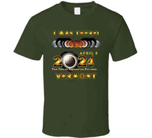 Load image into Gallery viewer, Total Eclipse - 2024 - I Was There W Yellow Outline - Vermont Classic T Shirt, Crewneck Sweatshirt, Hoodie, Long Sleeve