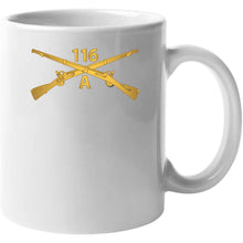 Load image into Gallery viewer, Army - 116th Infantry Regiment Branch - Alpha Company Wo Txt Classic T Shirt, Crewneck Sweatshirt, Hoodie, Long Sleeve