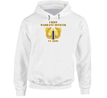 Load image into Gallery viewer, Army - Emblem - Warrant Officer 5 - Cw5 W Eagle - Us Army Classic T Shirt, Crewneck Sweatshirt, Hoodie, Long Sleeve