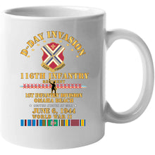 Load image into Gallery viewer, Army - 116th Infantry Regt - 1st Id - D Day W Follow Me W Svc Classic T Shirt, Crewneck Sweatshirt, Hoodie, Long Sleeve