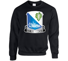 Load image into Gallery viewer, Army - 100th Infantry Battalion - Dui Wo Txt X 300 Classic T Shirt, Crewneck Sweatshirt, Hoodie, Long Sleeve