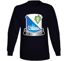 Load image into Gallery viewer, Army - 100th Infantry Battalion - Dui Wo Txt X 300 Classic T Shirt, Crewneck Sweatshirt, Hoodie, Long Sleeve
