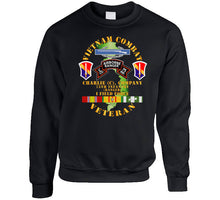 Load image into Gallery viewer, Army - Vietnam Combat Vet - C Co 75th Infantry (Ranger) - I Field Force SSI Classic T Shirt, Crewneck Sweatshirt, Hoodie, Long Sleeve