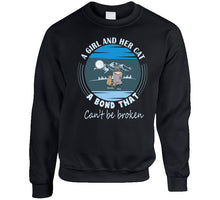 Load image into Gallery viewer, A Girl And Her Cat - On Blk Classic T Shirt, Crewneck Sweatshirt, Hoodie, Long Sleeve