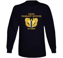 Load image into Gallery viewer, Army - Emblem - Warrant Officer 5 - Cw5 W Eagle - Us Army Classic T Shirt, Crewneck Sweatshirt, Hoodie, Long Sleeve