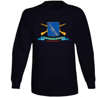 Load image into Gallery viewer, Army - 371st Infantry Regiment - Black Devils W Br - Ribbon Classic T Shirt, Crewneck Sweatshirt, Hoodie, Long Sleeve