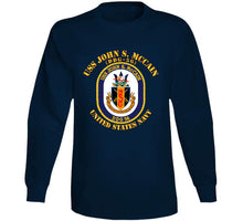 Load image into Gallery viewer, Navy - Uss John S. Mccain (ddg-56) Classic T Shirt, Crewneck Sweatshirt, Hoodie, Long Sleeve
