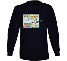 Load image into Gallery viewer, Invasion Of Panama - Just Cause - Fort Kobbe - Cz W Svc Ribbons W Map W C-130s X 300 Classic T Shirt, Crewneck Sweatshirt, Hoodie, Long Sleeve