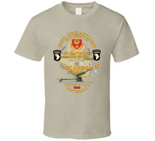 Load image into Gallery viewer, Army - 1st Bn, 320th Fa, 101st Airborne Div - Invasion - 2003 W Aa Badge - W 105mm Map Classic T Shirt, Crewneck Sweatshirt, Hoodie, Long Sleeve