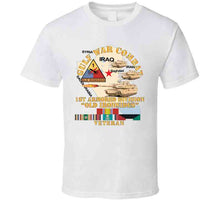 Load image into Gallery viewer, Gulf War Combat Armor Vet W 1st Armored Division X 300 T Shirt