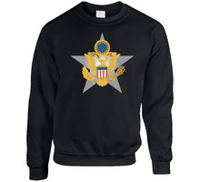 Load image into Gallery viewer, Branch Insignia - Officer - General Staff - White Gradient X 300 Classic T Shirt, Crewneck Sweatshirt, Hoodie, Long Sleeve