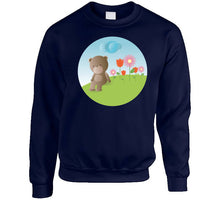 Load image into Gallery viewer, Baby Bear Field W Balloons Wo Wood Frame Classic T Shirt, Crewneck Sweatshirt, Hoodie, Long Sleeve