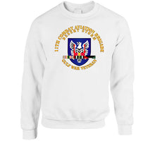 Load image into Gallery viewer, Army - 11th Combat Aviation Brigade W Ds Svc Ribbons Wo Dropshadow Classic T Shirt, Crewneck Sweatshirt, Hoodie, Long Sleeve