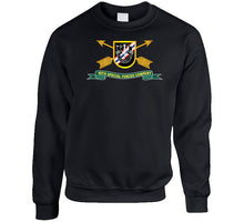 Load image into Gallery viewer, Army - 46th Special Forces Company - Flash W Br - Ribbon X 300 Classic T Shirt, Crewneck Sweatshirt, Hoodie, Long Sleeve