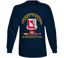 Load image into Gallery viewer, Army 19th Engineer Battalion Afghanistan War W Svc Classic T Shirt, Crewneck Sweatshirt, Hoodie, Long Sleeve