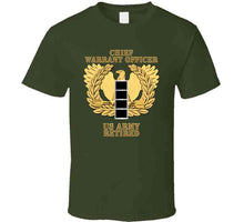Load image into Gallery viewer, Emblem - Warrant Officer - Cw4 - Retired X 300 T Shirt