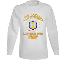 Load image into Gallery viewer, Army - 5th Squadron 17th Cavalry - Air Cav - Camp Gary Owen Korea Classic T Shirt, Crewneck Sweatshirt, Hoodie, Long Sleeve