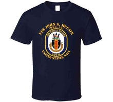 Load image into Gallery viewer, Navy - Uss John S. Mccain (ddg-56) Classic T Shirt, Crewneck Sweatshirt, Hoodie, Long Sleeve
