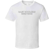 Load image into Gallery viewer, Baby Boom Generation - Born 1946 - 1964 - White Txt X 300 Classic T Shirt, Crewneck Sweatshirt, Hoodie, Long Sleeve