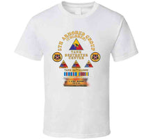 Load image into Gallery viewer, 5th Armored Group - Camp Hood, Tx W Fire - W 758, 761, 784th Tank Bn Ssi W Dui - Am Svc X 300 Classic T Shirt, Crewneck Sweatshirt, Hoodie, Long Sleeve