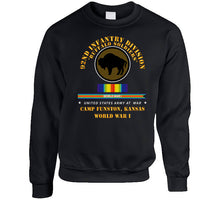 Load image into Gallery viewer, Army - 92nd Infantry Division - Buffalo Soldiers - Camp Funston Ks - Wwi Classic T Shirt, Crewneck Sweatshirt, Hoodie, Long Sleeve, Mug