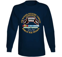 Load image into Gallery viewer, 4th Ranger Infantry Company - Airborne - Korea W Svc Ribbons X 300 Classic T Shirt, Crewneck Sweatshirt, Hoodie, Long Sleeve