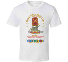 Load image into Gallery viewer, Dui - 284th Field Artillery Battalion - Dui W Br - Helpmate - 105mm Gun - Crew - Eur Svc Wwii X 300 Classic T Shirt, Crewneck Sweatshirt, Hoodie, Long Sleeve