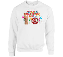 Load image into Gallery viewer, Army - Please World Peace Now W Peace Sign, Hand - Balloons X 300 Classic T Shirt, Crewneck Sweatshirt, Hoodie, Long Sleeve