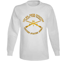 Load image into Gallery viewer, Army - 1st Bn, 50th Infantry - Play The Game W Infantry Br Classic T Shirt, Crewneck Sweatshirt, Hoodie, Long Sleeve