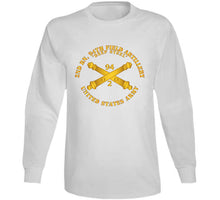 Load image into Gallery viewer, Army - 2nd Bn, 94th Field Artillery Regiment - Deep Steel W Arty Branch Classic T Shirt, Crewneck Sweatshirt, Hoodie, Long Sleeve