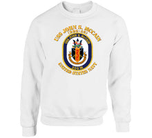 Load image into Gallery viewer, Navy - Uss John S. Mccain (ddg-56) Classic T Shirt, Crewneck Sweatshirt, Hoodie, Long Sleeve