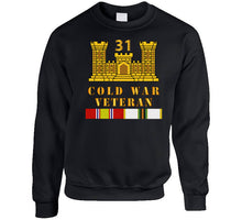 Load image into Gallery viewer, Army - 31st Engineer Battalion - Eng Branch - Cold War Vet W Cold Svc Classic T Shirt, Crewneck Sweatshirt, Hoodie, Long Sleeve