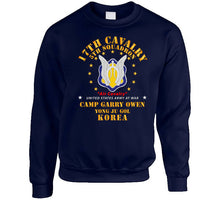Load image into Gallery viewer, Army - 5th Squadron 17th Cavalry - Air Cav - Camp Gary Owen Korea Classic T Shirt, Crewneck Sweatshirt, Hoodie, Long Sleeve