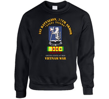 Load image into Gallery viewer, Army - 1st Bn 77th Armor W 8 Vn Campaign Stars Classic T Shirt, Crewneck Sweatshirt, Hoodie, Long Sleeve