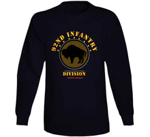 Load image into Gallery viewer, Army - 92nd Infantry Division - Buffalo Soldiers Classic T Shirt, Crewneck Sweatshirt, Hoodie, Long Sleeve