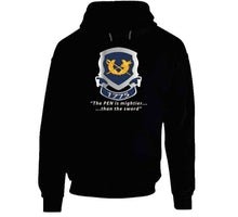 Load image into Gallery viewer, Army - Jag Corps Crest - Pen Is Mighter X 300 Classic T Shirt, Crewneck Sweatshirt, Hoodie, Long Sleeve