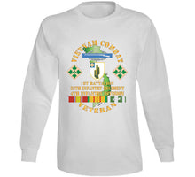 Load image into Gallery viewer, Vietnam Combat Infantry Veteran W 1st Bn 35th Inf - 4th Id Ssi X 300 T Shirt