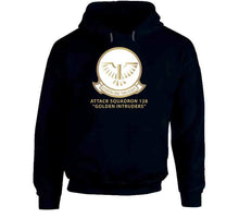 Load image into Gallery viewer, Attack Squadron 128 - Golden Intruders - White W Text X 300 Classic T Shirt, Crewneck Sweatshirt, Hoodie, Long Sleeve