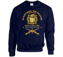Load image into Gallery viewer, Army - 3d Bn 9th Infantry Regiment - Dui - Army At War W In Branch Classic T Shirt, Crewneck Sweatshirt, Hoodie, Long Sleeve