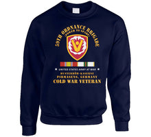 Load image into Gallery viewer, Army - 59th Ordnance Brigade - Ssi - Husterhöh-kaserne, Pirmasens W Cold Vet - Cold Svc X 300 Classic T Shirt, Crewneck Sweatshirt, Hoodie, Long Sleeve