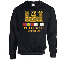 Load image into Gallery viewer, Army - 79th Engineer Battalion - Eng Branch - Cold War Veteran W Cold Svc - Classic T Shirt, Crewneck Sweatshirt, Hoodie, Long Sleeve