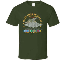 Load image into Gallery viewer, Dui - 284th Field Artillery Battalion - Dui W Br - 105mm Gun - Crew - Eur Svc Wwii X 300 Classic T Shirt, Crewneck Sweatshirt, Hoodie, Long Sleeve