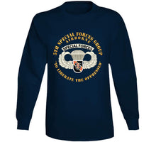 Load image into Gallery viewer, Sof - 5th Sfg - Airborne Badge - Vietnam X 300 Classic T Shirt, Crewneck Sweatshirt, Hoodie, Long Sleeve